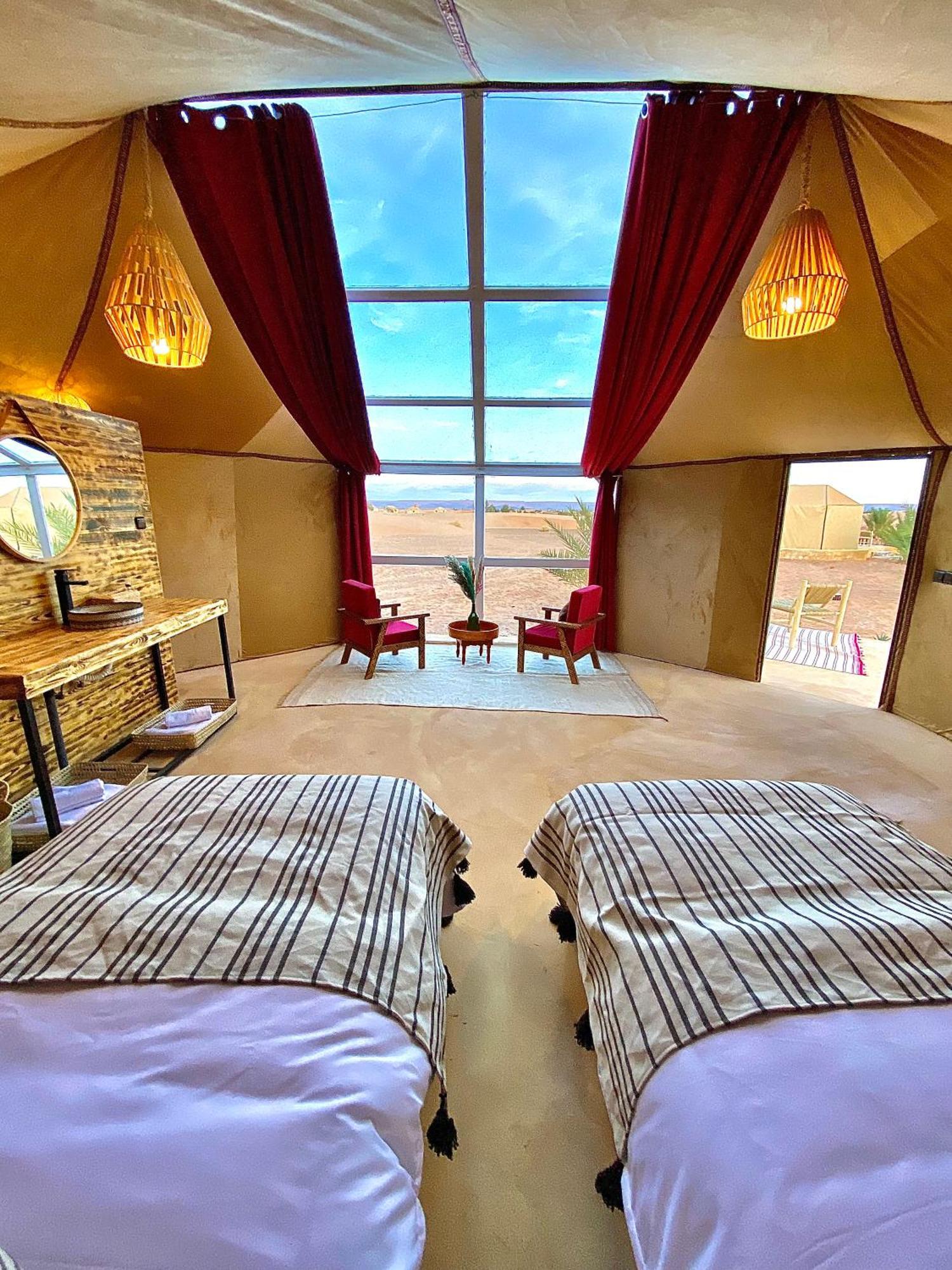 Sky View Camp Hotel Merzouga Ngoại thất bức ảnh