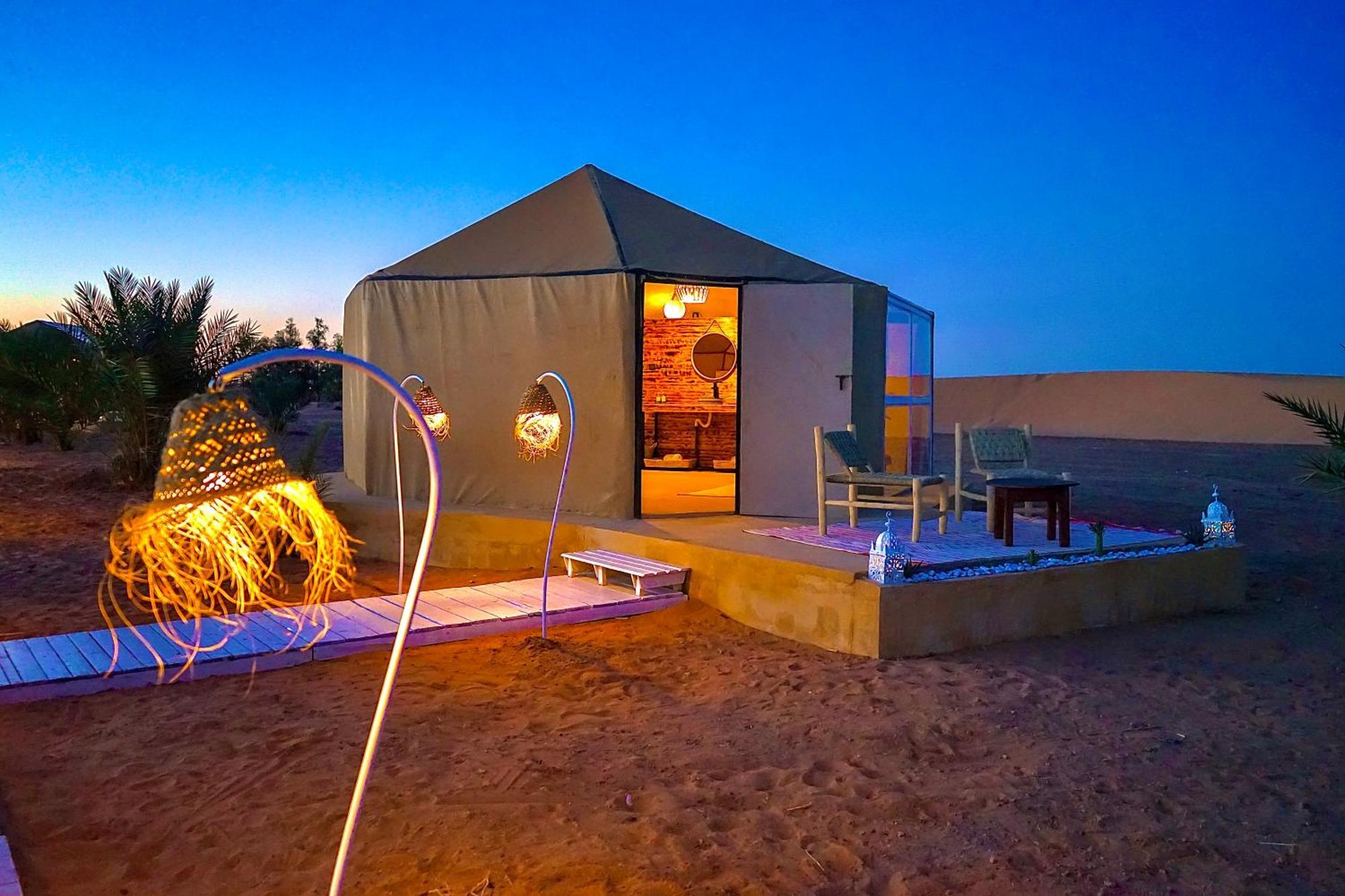 Sky View Camp Hotel Merzouga Ngoại thất bức ảnh